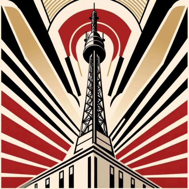 Art Deco Radio Tower